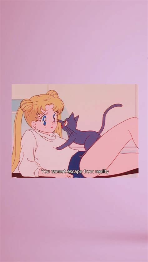 Sailor Moon Pink Aesthetic Wallpapers Wallpaper Cave