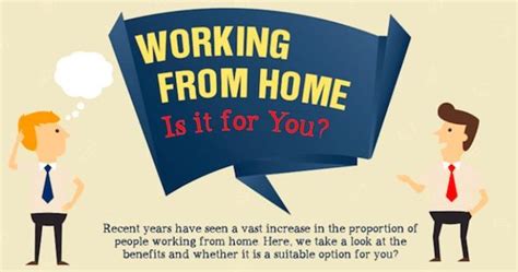 Working from home has more benefits as the person takes more commitment and responsibility of doing things at his own place. Remote Working Stats : working from home benefits