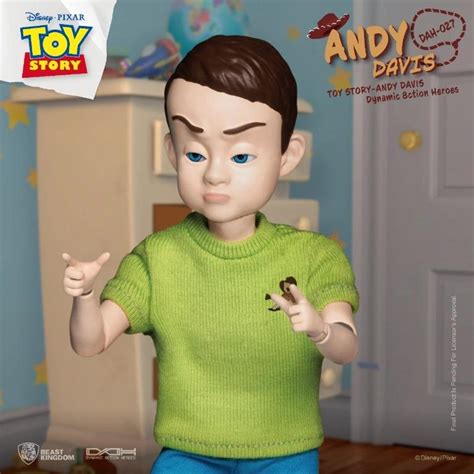 Disneypixar Dynamic 8ction Heroes Toy Story Andy Davis Dah 027