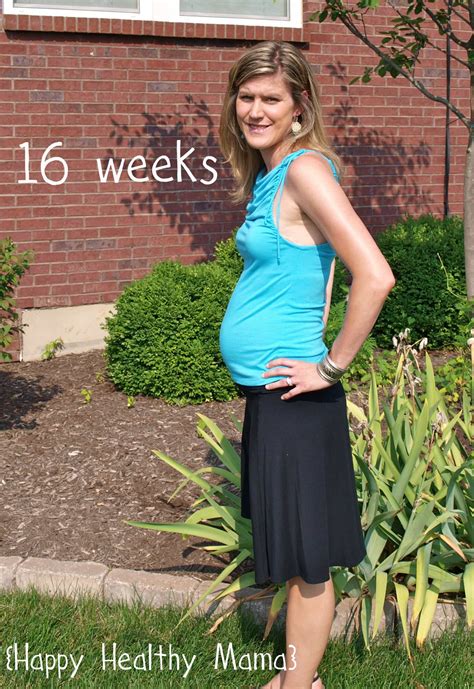 My Pregnancy 16 Weeks Happy Healthy Mama