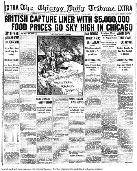 Historical Newspapers Chicago Tribune Newspaper Front Pages Chicago