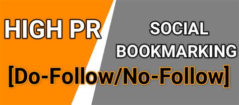 List Of Top High Pr Social Bookmarking Sites Media Sector