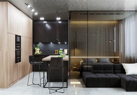 5 Studio Apartments With Inspiring Modern Decor Themes Modern Studio