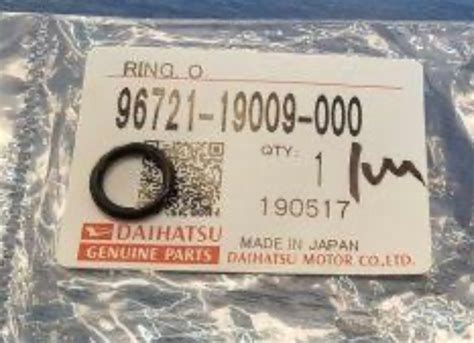 Genuine Daihatsu Feroza Dipstick O Ring Rocky Garage