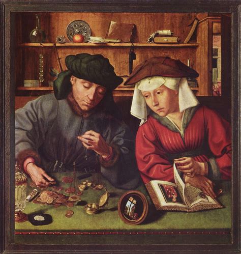 Verheiratet mit sylvia calmund (seit 2003). Quentin Massys - Der Goldwäger und seine Frau | Artelista.com