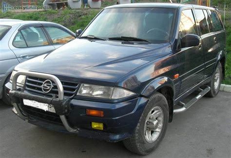 Ssangyong Musso E23 Specs 1997 2002 Performance Dimensions