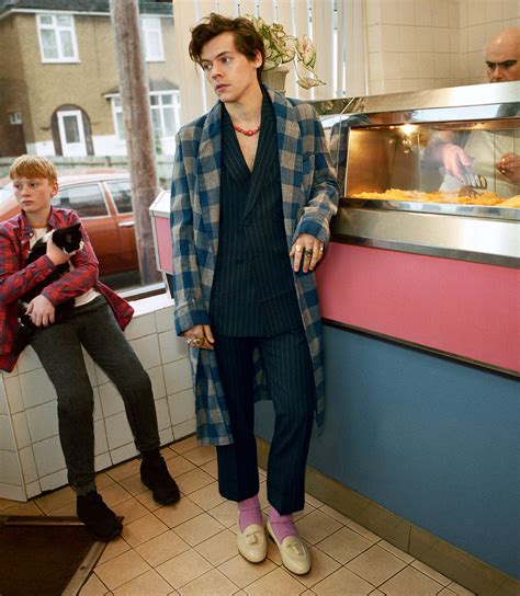 Harry styles will tell you a bedtime story! Harry Styles x Gucci | Wonderland Magazine