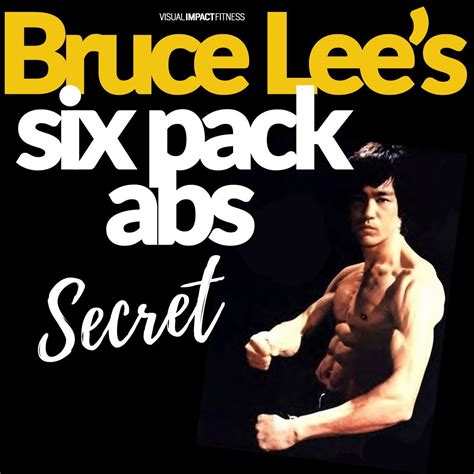 Bruce Lee Abs Lees Secret Exercise To Get Six Pack Abs Abs Workout