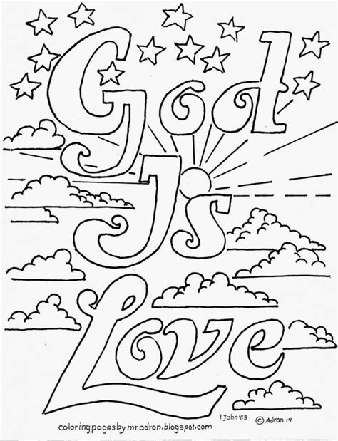 Coloring books for boys and girls of all ages. God Is Love Coloring Pages Free - Coloring Home