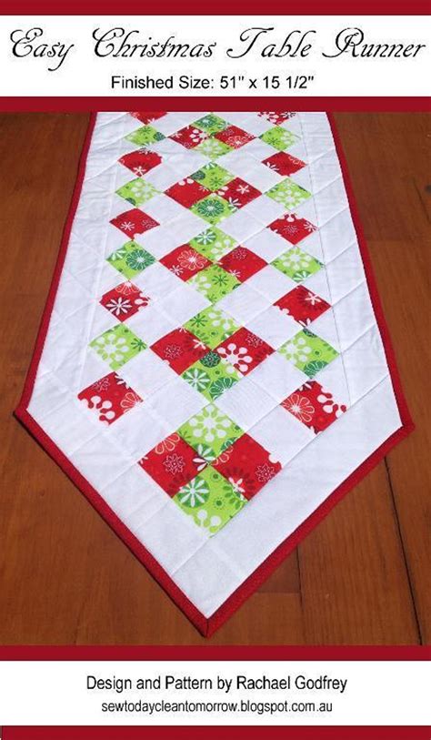 Quilting Fun Free Patterns For Table Runners