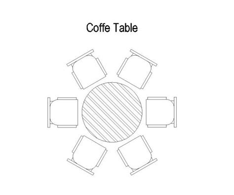 Coffee Table Dwg Thousands Of Free Cad Blocks