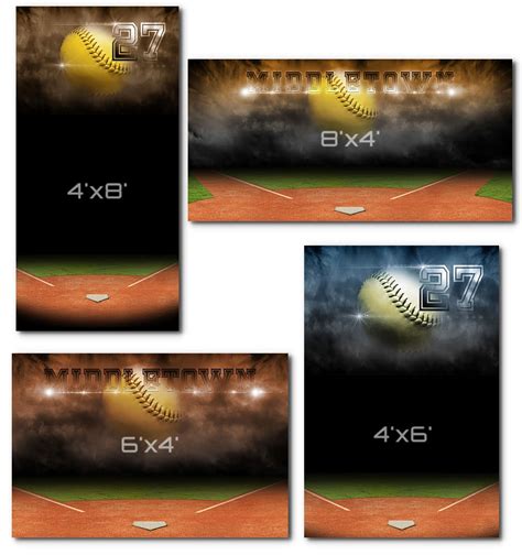 Softball Banners Templates