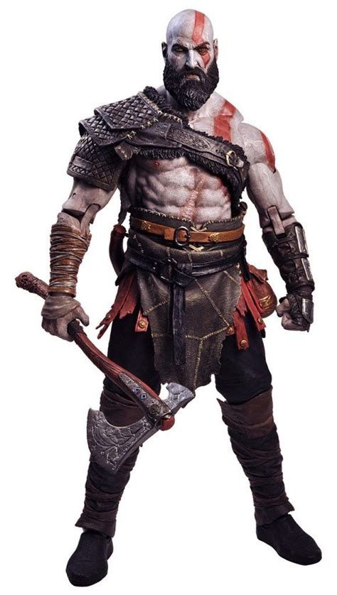 God of war 3 takes place immediately after 2, so he is at least around his early to mid 30s. Boneco Kratos: God of War 1/4 - NECA - Toyshow Tudo de ...