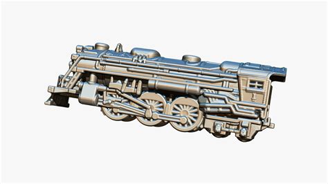 3d Steam Engine Locomotive Turbosquid 1758076