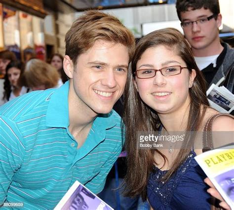 Aaron Tveit Appears Outside The Stage Doors Of Next To Normal On