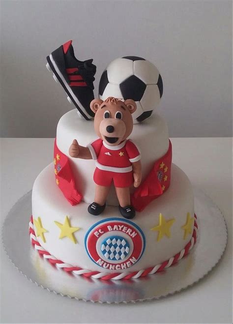 @fcbayernen @fcbayernes @fcbayernus @fcbayernar العربية fans: FC Bayern Munchen Cake - cake by TorteTortice - CakesDecor