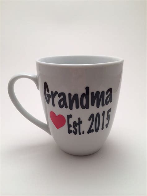 Grandma New Grandma Pregnancy Announcement Coffee Mug T Etsy