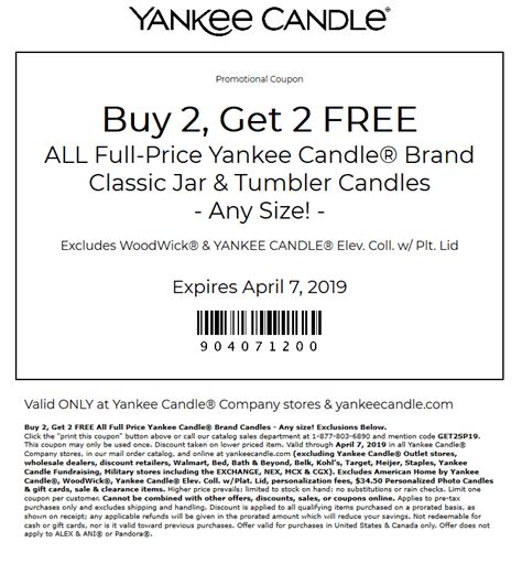 You can enter this code at www.avasflowers.net during checkout and save a lot on your shopping. Yankee Candle July 2020 Coupons and Promo Codes