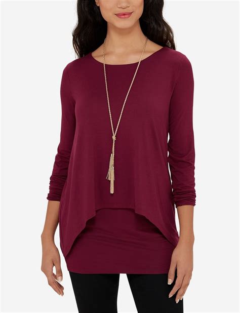 This Comfortable Tunic Goes Great With Leggings Or Jeans Our Refined