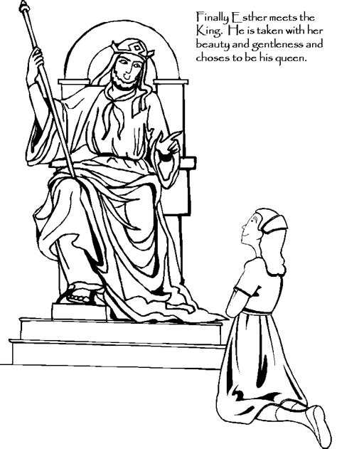 Our queen esther coloring pages in this category are 100% free to print, and we'll never charge you for using, downloading, sending, or sharing them. Esther Bible Coloring Pages - Coloring Home