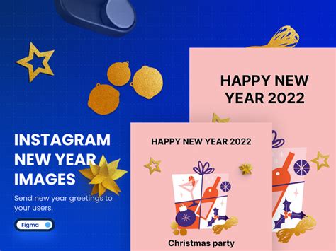 Instagram New Year Greeting Card Social Media New Year ~ Epicpxls