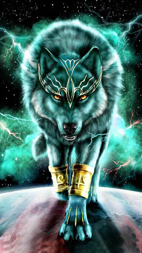 Wolf King Wolf Spirit Animal Wolf Artwork Wolf Wallpaper