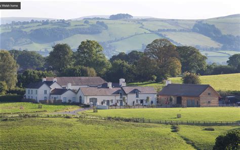 Welsh Farm Complex Belonging To The Prince Of Wales Cottages In