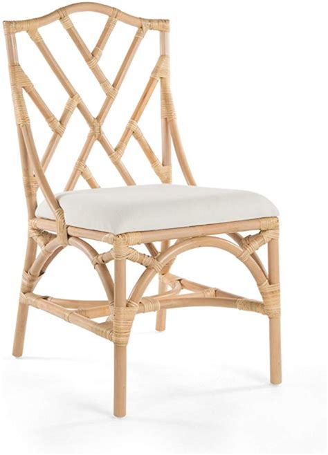 We use very sturdy broom handle size poles & lots of them to make our chair frames. Luca beech and rattan dining chair (set of 2)Temple ...