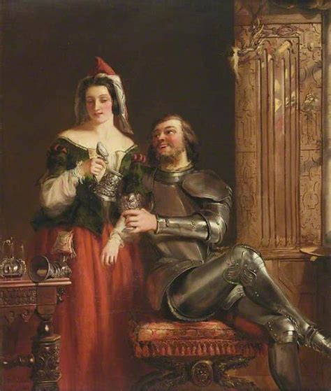 The Knight and the Maid - Bilder, Gemälde und Ölgemälde-Replikation