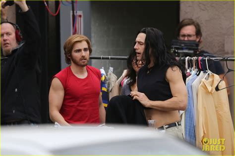 James Franco Goes Shirtless Flaunts Abs For Disaster Artist Photo Dave Franco
