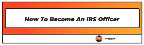 Irs Officer How To Become Eligibility Salary Age Limit