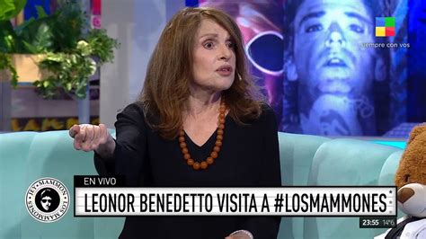 Leonor Benedetto En Los Mammones Youtube