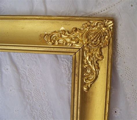 Vintage Gold Picture Frame 22k Gilded Metal By Cynthiasattic