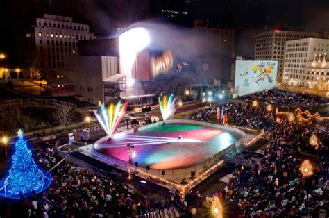 Lock 3 Akron Ohio Ice Skating And Christmas Markets Ice Skating