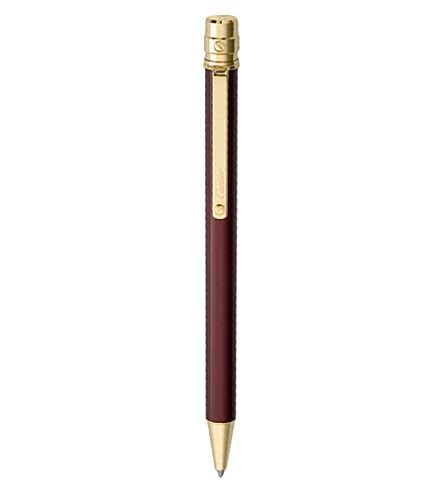 Cartier green santos dumont ballpoint pen $1,905. CARTIER - Santos de Cartier ballpoint pen | Selfridges.com
