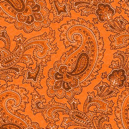 Background pattern of islamic geometric mosaic orange and green tosca. Orange Paisley Background Seamless Pattern Background ...