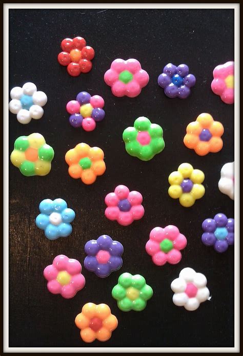 Double Treble Craft Adventures Melted Bead Button Bowl And More Diy