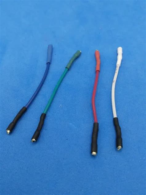 High Quality Cartridge Headshell Wires Leads Gold Plated Ofc Copper