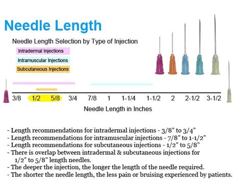 Syringe And Needle Sizes How To Choose Guide