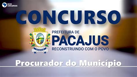Concurso Prefeitura De Pacajus
