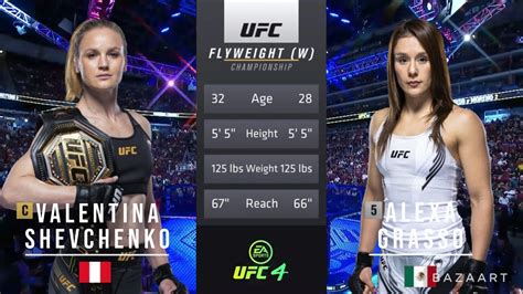 Valentina Shevchenko Vs Alexa Grasso Full Fight Ufc 285 Youtube