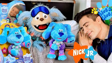 Unbox Blues Clues And You Bedtime Blue Nick Jr Nickelodeon Toy