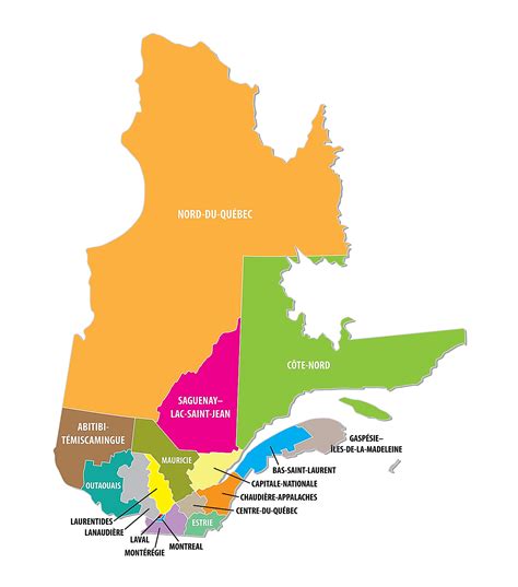 Map Quebec Images