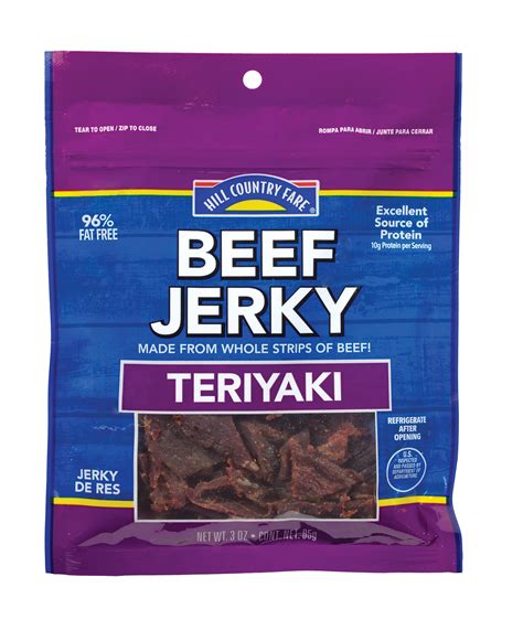 Hill Country Fare Beef Jerky Teriyaki Shop Jerky At H E B