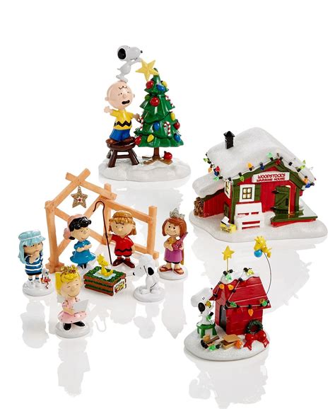 Department 56 Peanuts Village Collection And Reviews Holiday Shop