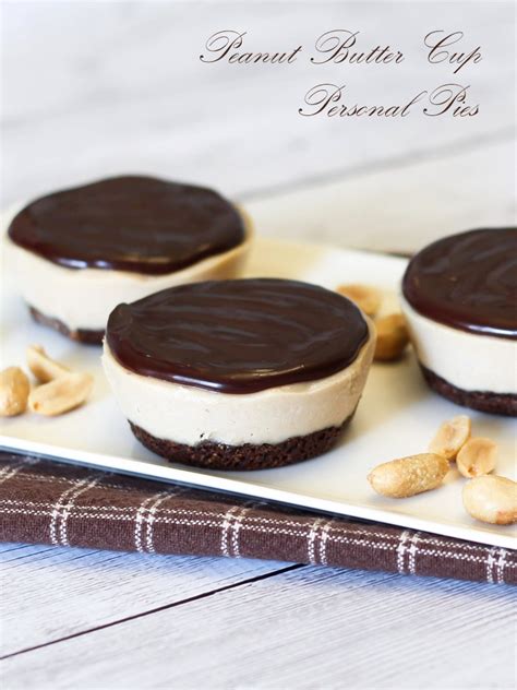 Chocolate Peanut Butter Cup Pies Vegan And Gluten Free