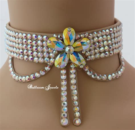 Representative of the olympic winter games taking place in innsbruck at the time, it also marked a historical step forward in. Swarovski Crystal Flower Choker - clearance in 2021 ...