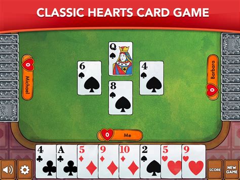 Hearts Card Game Classic App For Iphone Free Download Hearts Card