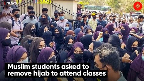 Muslim Students Asked To Remove Hijab To Attend Classes The Indian Express
