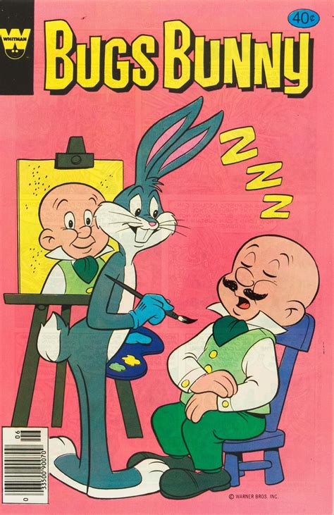 Hake S Bugs Bunny 209 Comic Book Cover Original Art